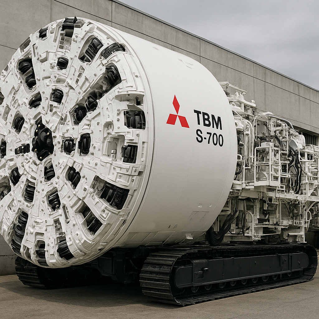 Mitsubishi TBM S-700 – (tunneling)