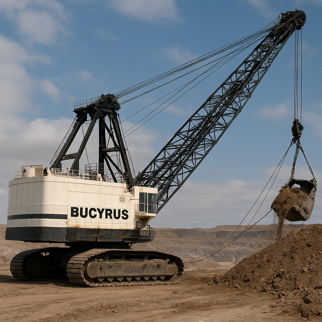 Bucyrus 1300W – (dragline)