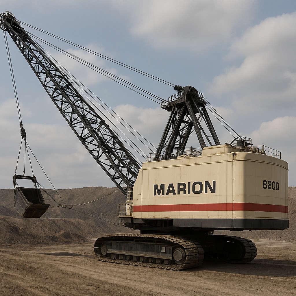 Marion 8200 – (dragline)