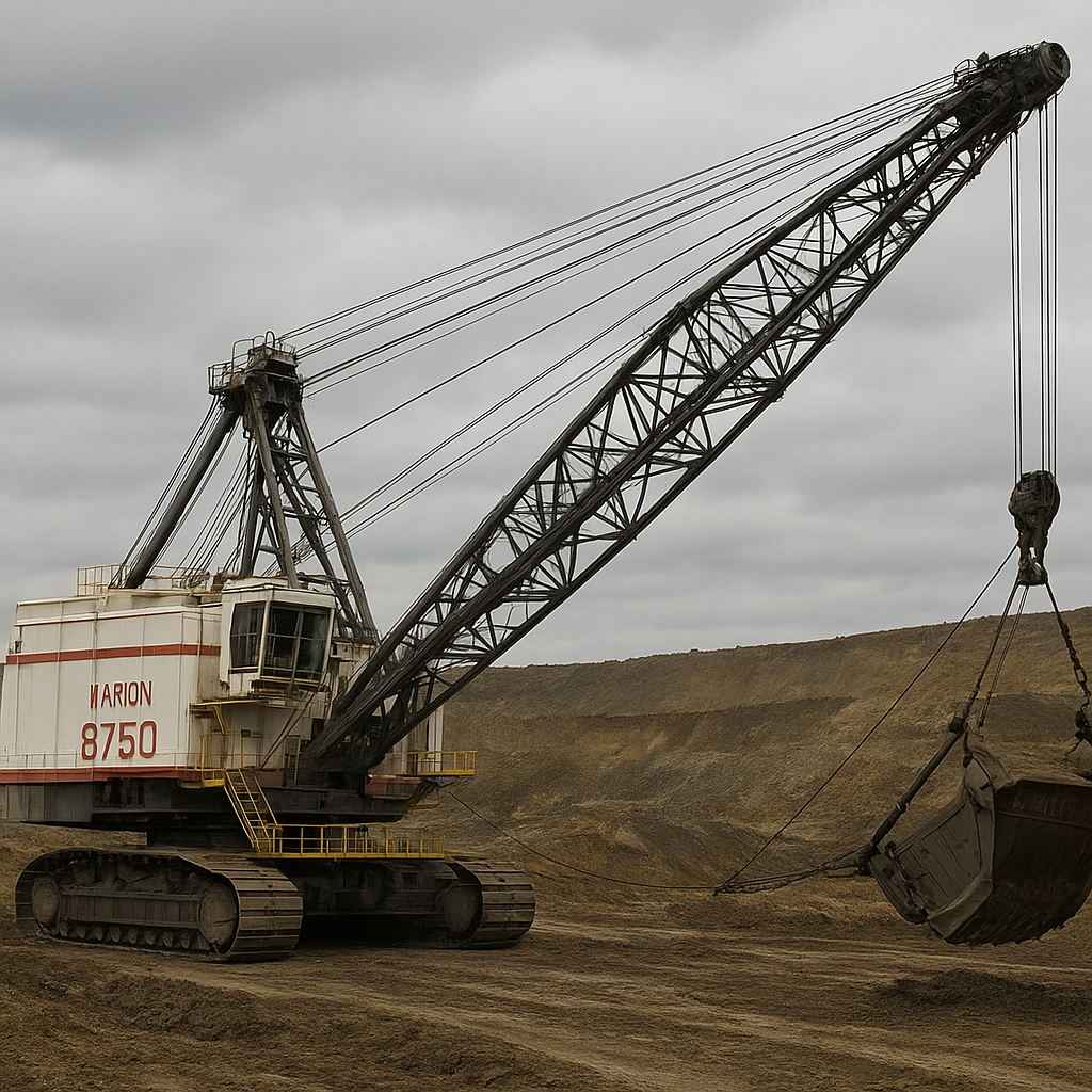 Marion 8750 – (dragline)
