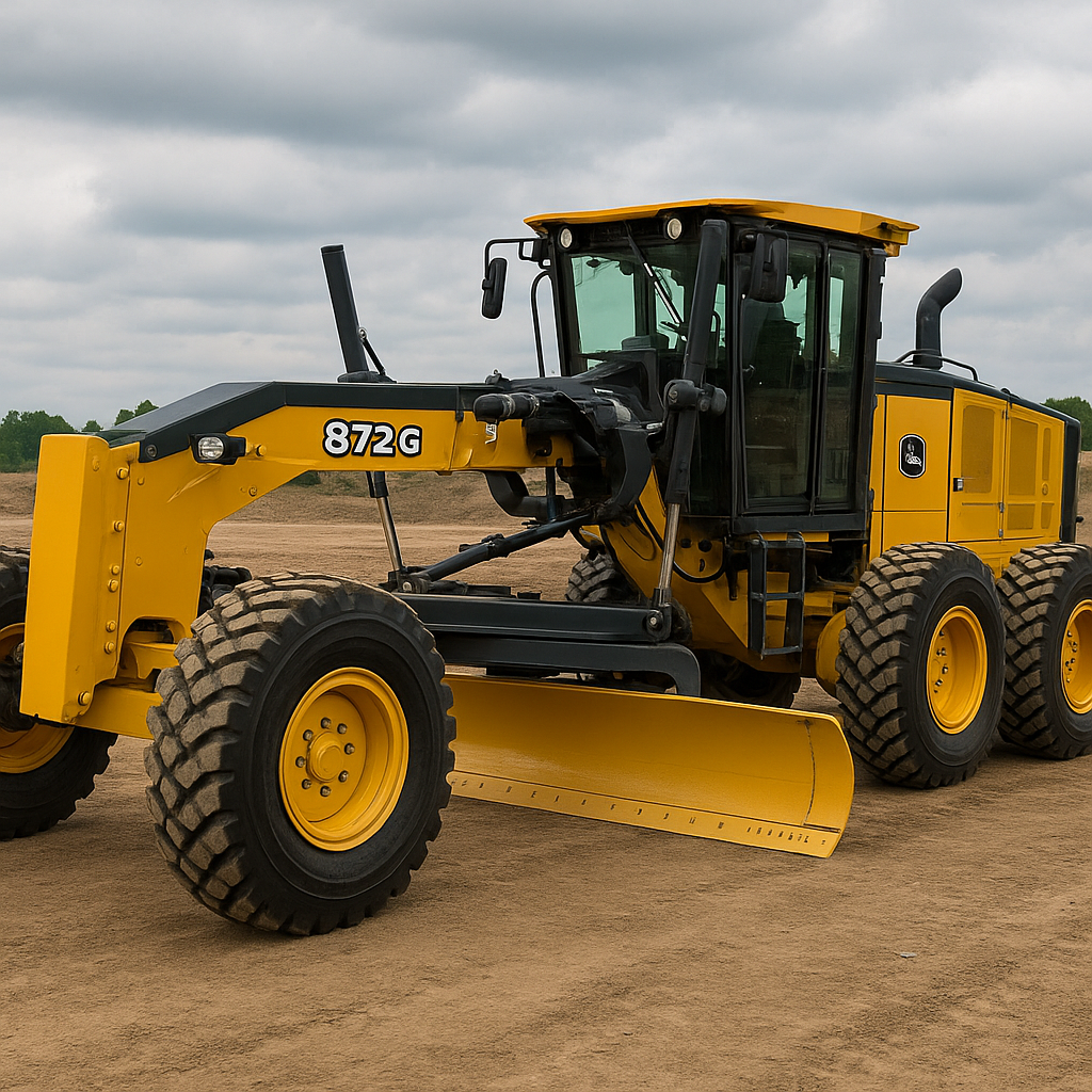 John Deere 872G – (motor grader)