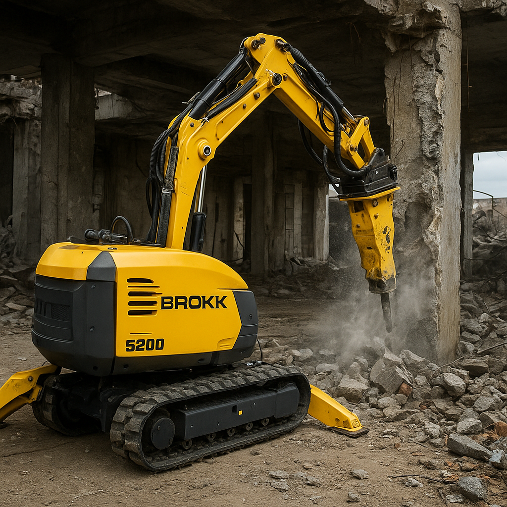 Brokk 520D – (demolition robot)