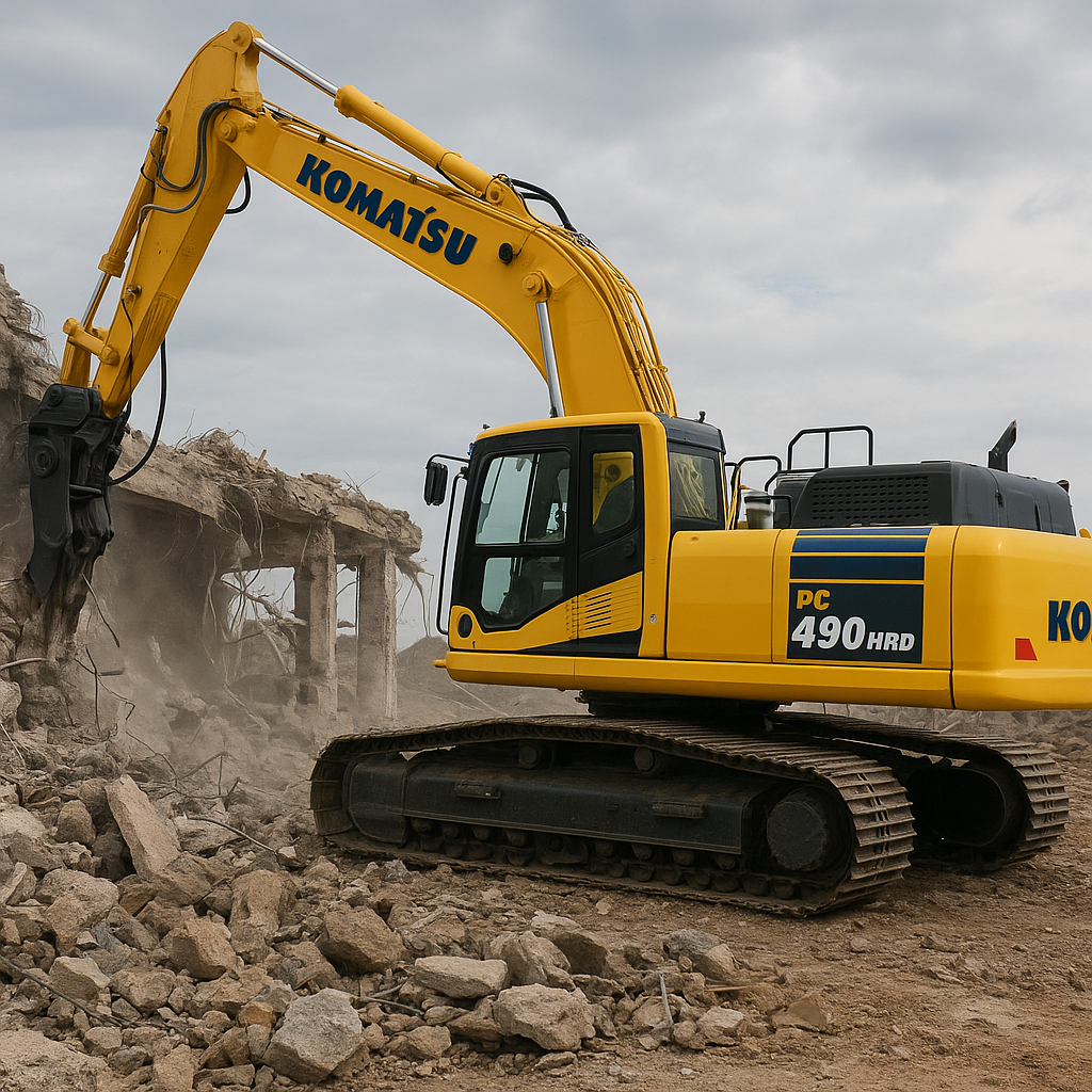 Komatsu PC490HRD-11 – (demolition)