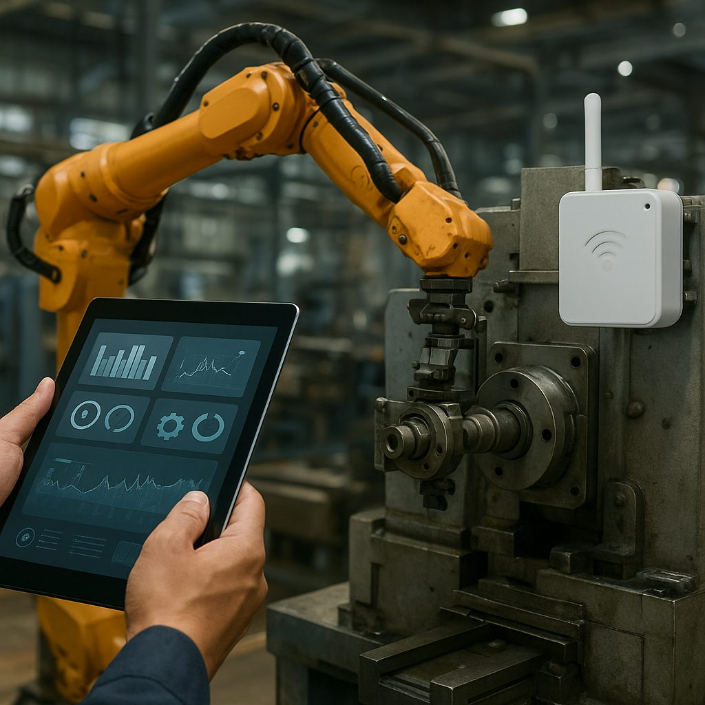 The Role of Sensors and IoT in Modern Industrial Machines
