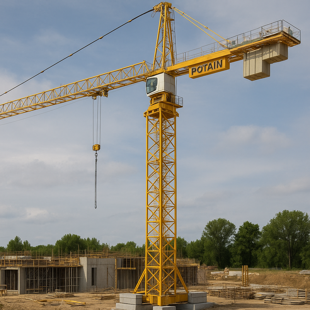 Potain MD 689 – (tower crane)