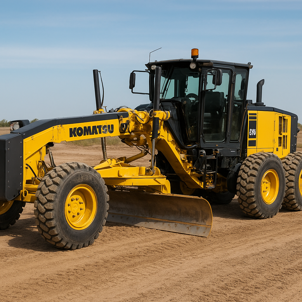 Komatsu GD675-6 – (motor grader)