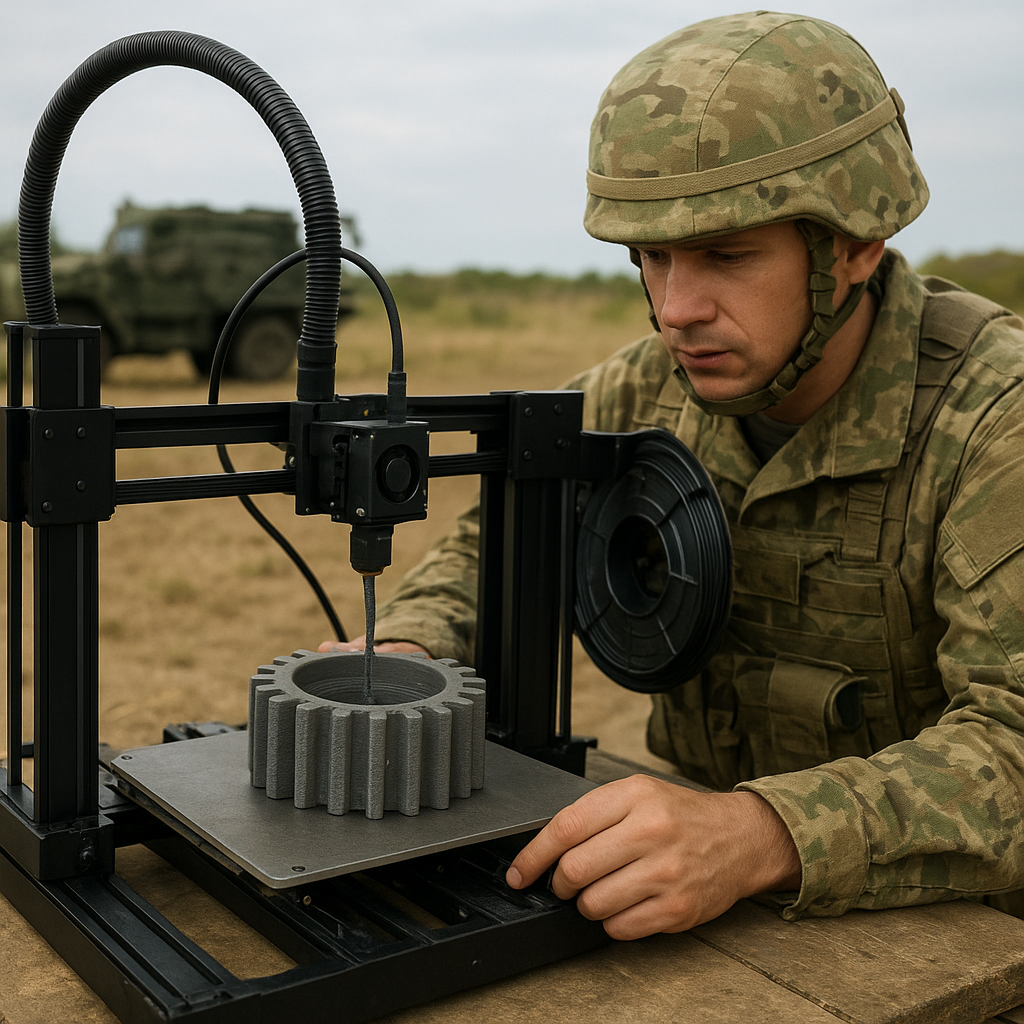 How 3D Printing Is Used to Build Machine Parts in the Field