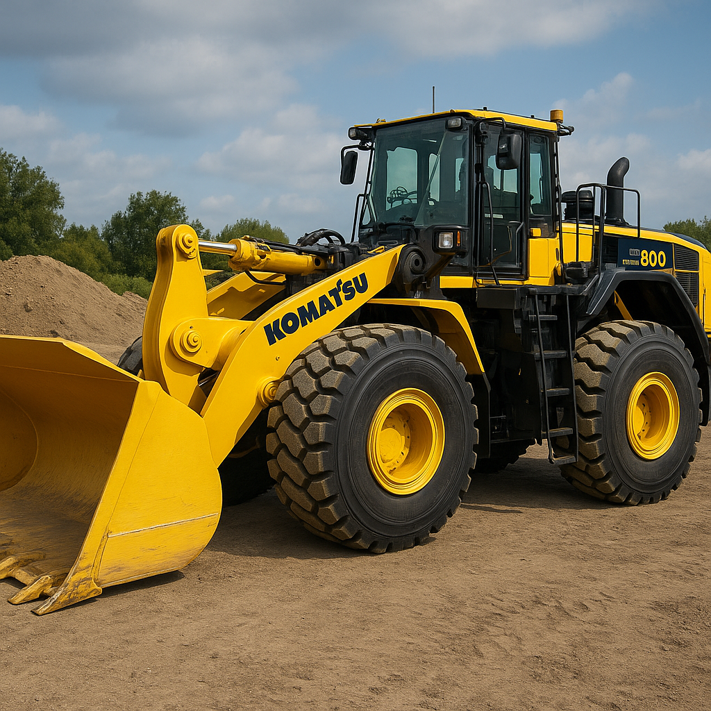 Komatsu WA800-8 – (wheel loader)