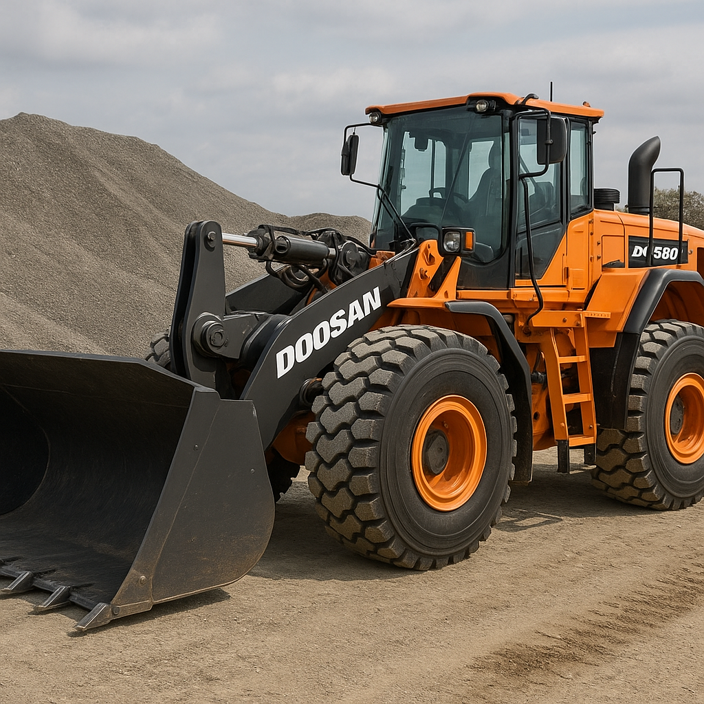 Doosan DL580CVT-7 – (wheel loader)