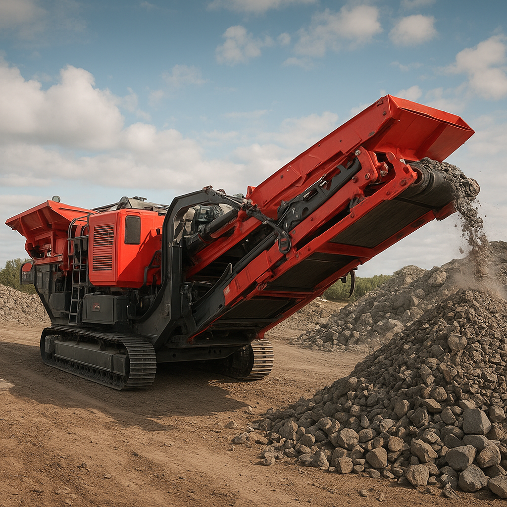 Sandvik QI442 – (mobile crusher)