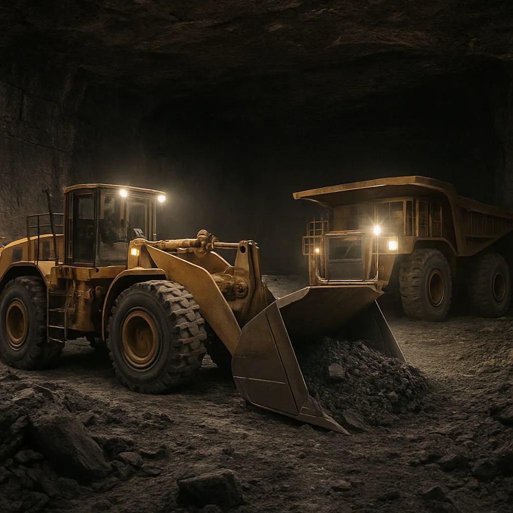 How Heavy Equipment Works in the Deepest Mines on Earth