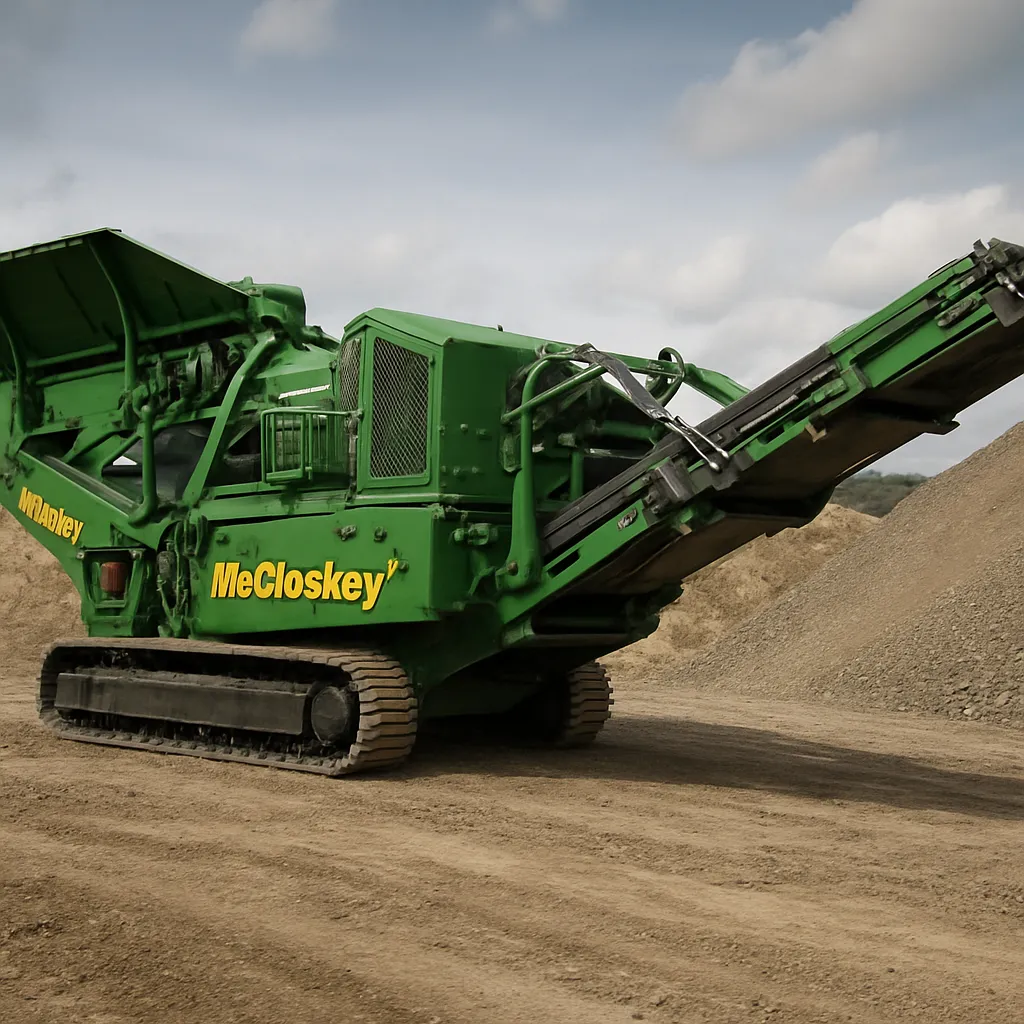 McCloskey C4 – (mobile cone crusher)