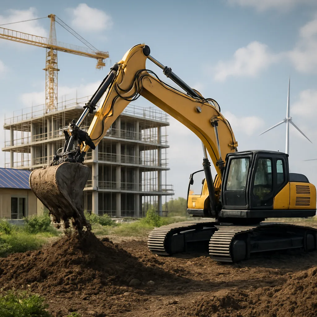 How Machines Shape the Future of Sustainable Construction