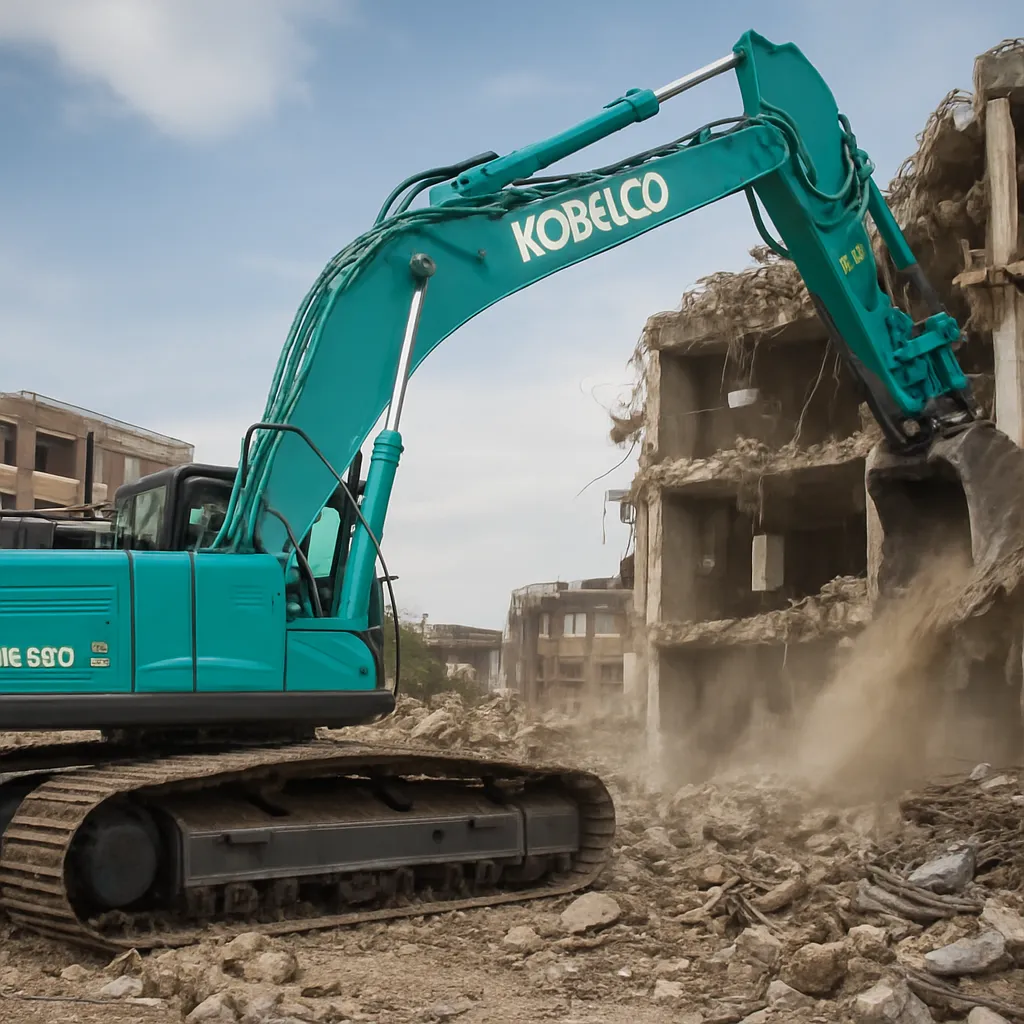 Kobelco SK350DLC – (demolition)