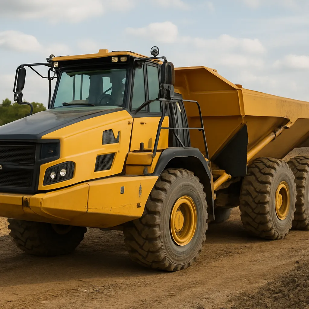 Bell B40E – (articulated hauler)