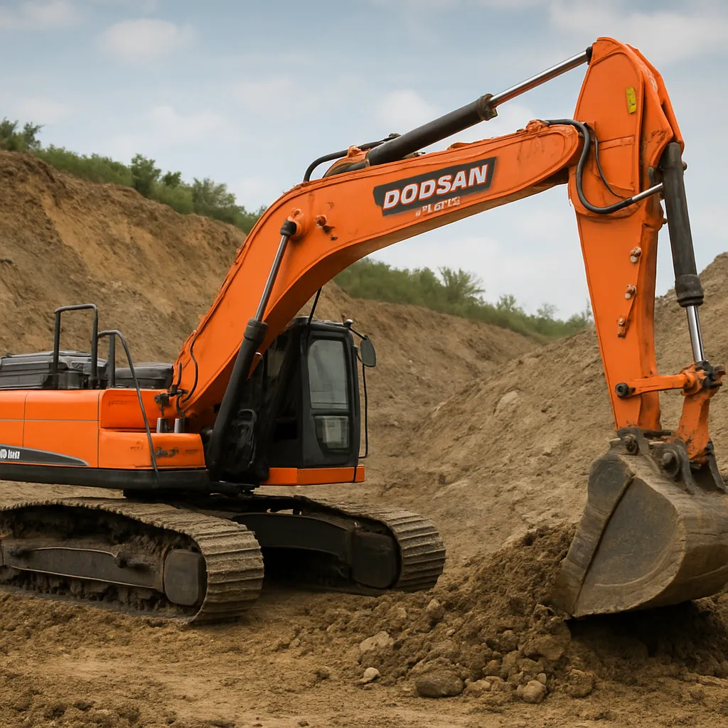Doosan DX420LC – (excavation)