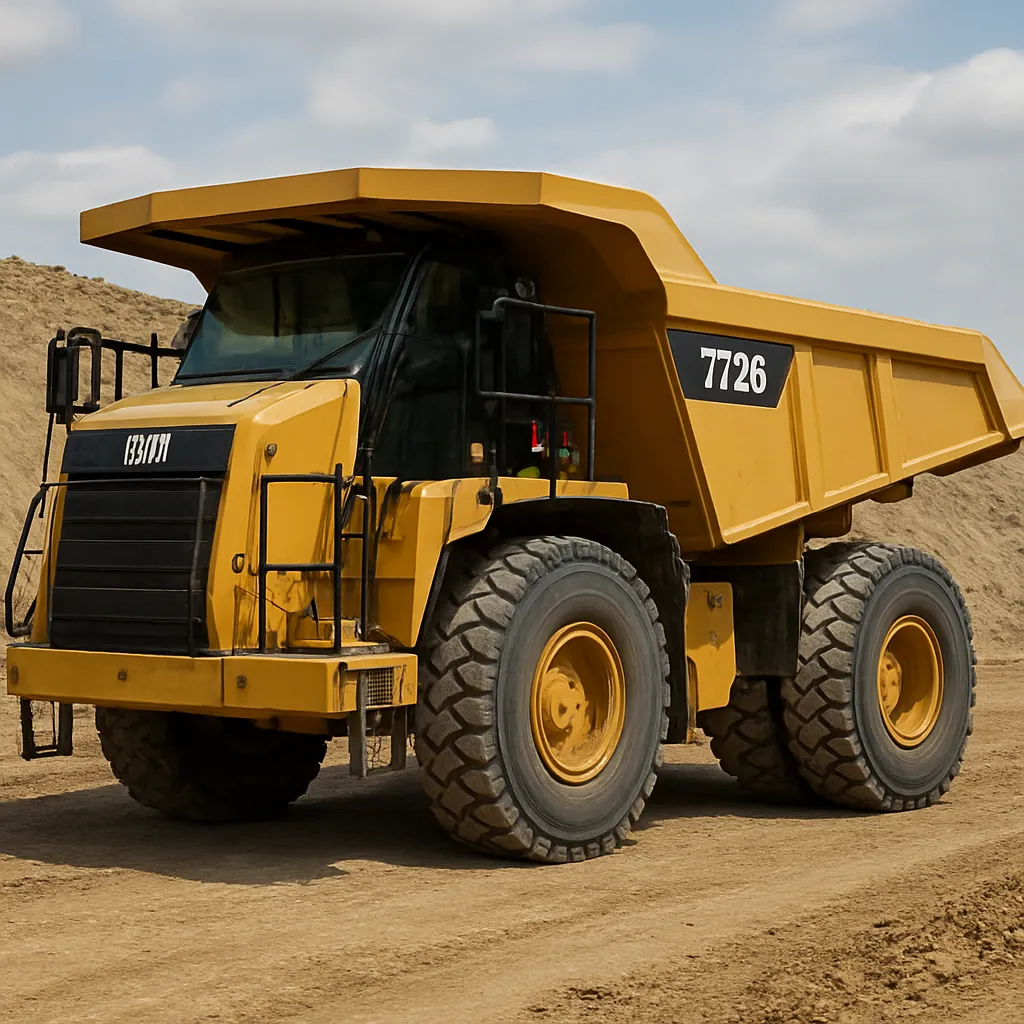 Caterpillar 772G – (haul truck)