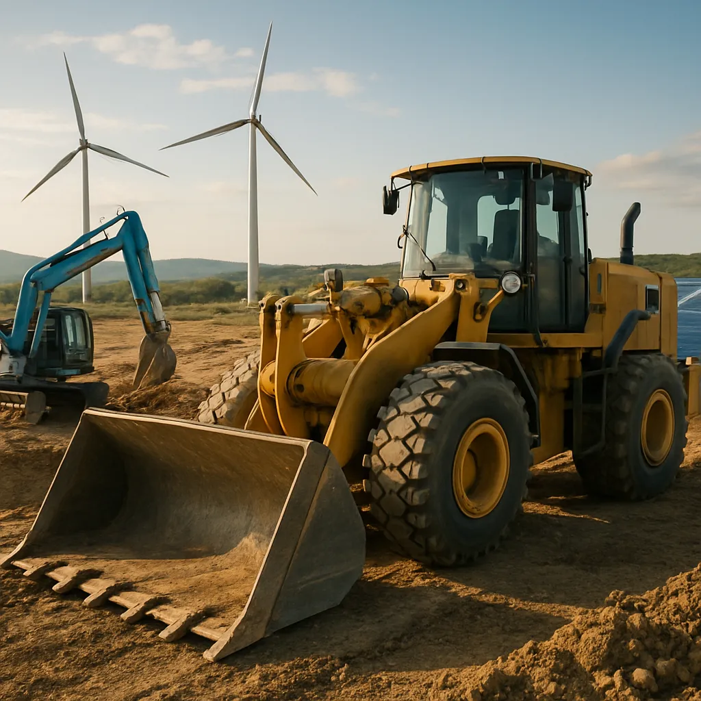 The Role of Renewable Energy in Powering Work Machines