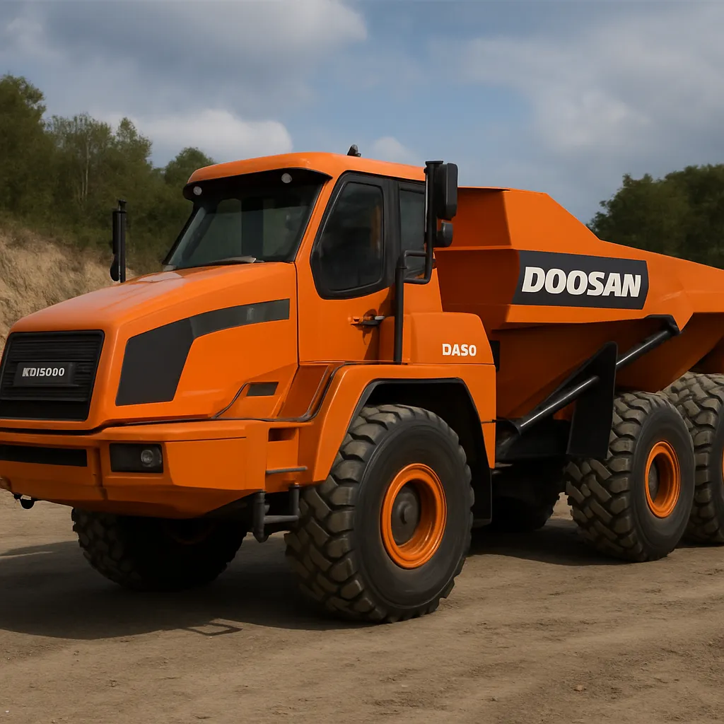 Doosan DA30 – (articulated hauler)