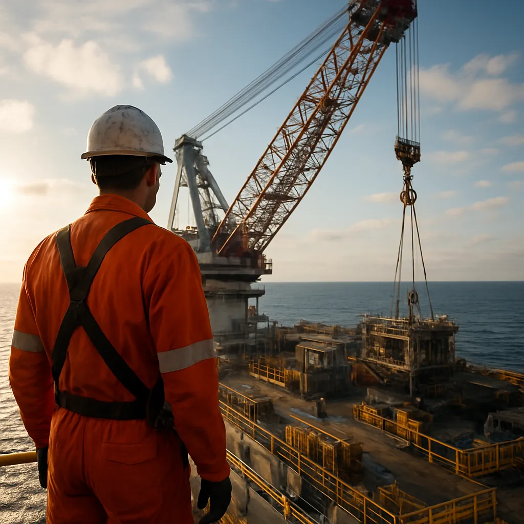 What It’s Like to Work on the World’s Largest Crane Vessel