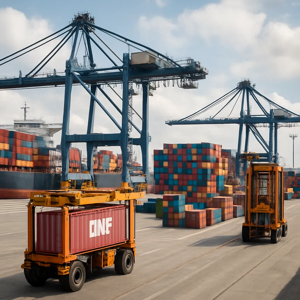 How Machines Build Massive Shipping Ports and Docks