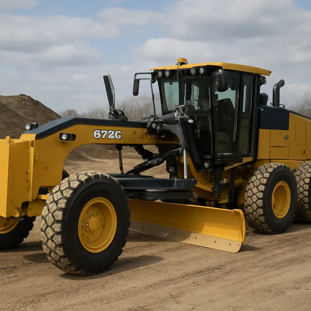 John Deere 672G – (motor grader)