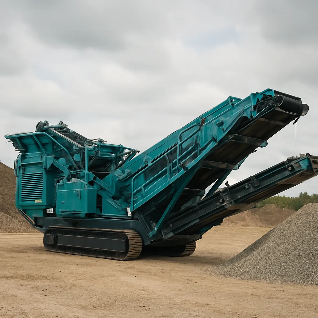 Powerscreen Warrior 2100 – (mobile screener/crusher)