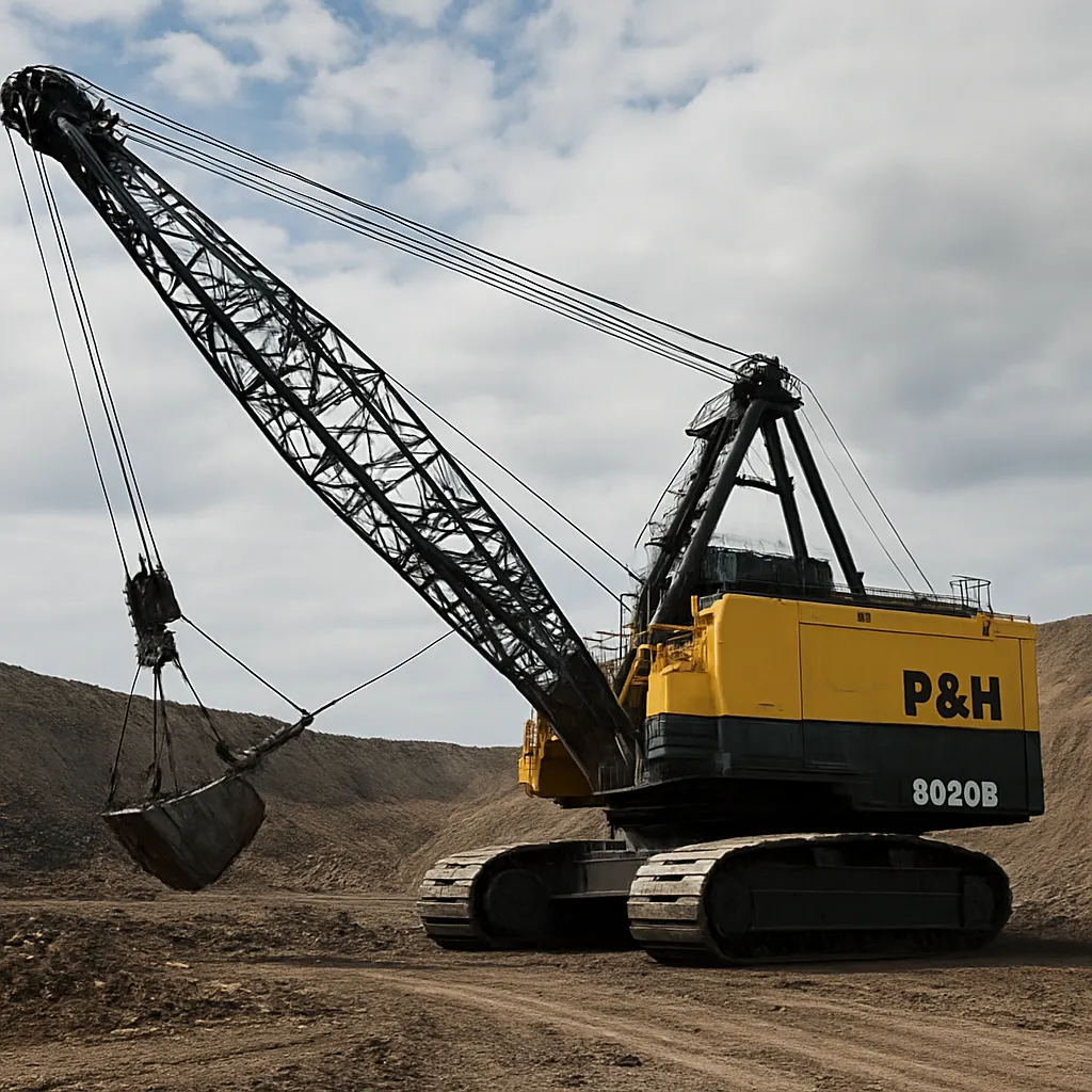 P&H 9020B – (dragline)