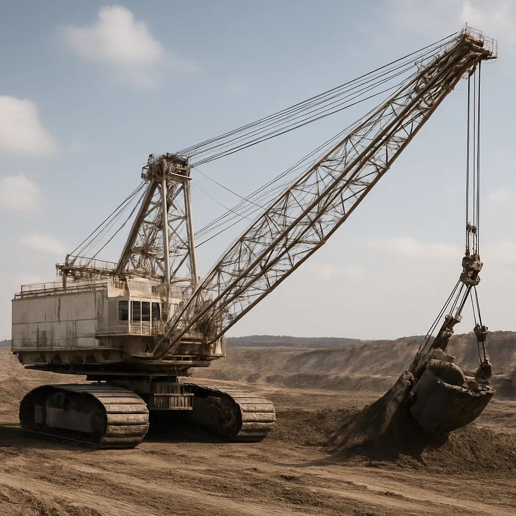 Walking Dragline 30/95 – (dragline)