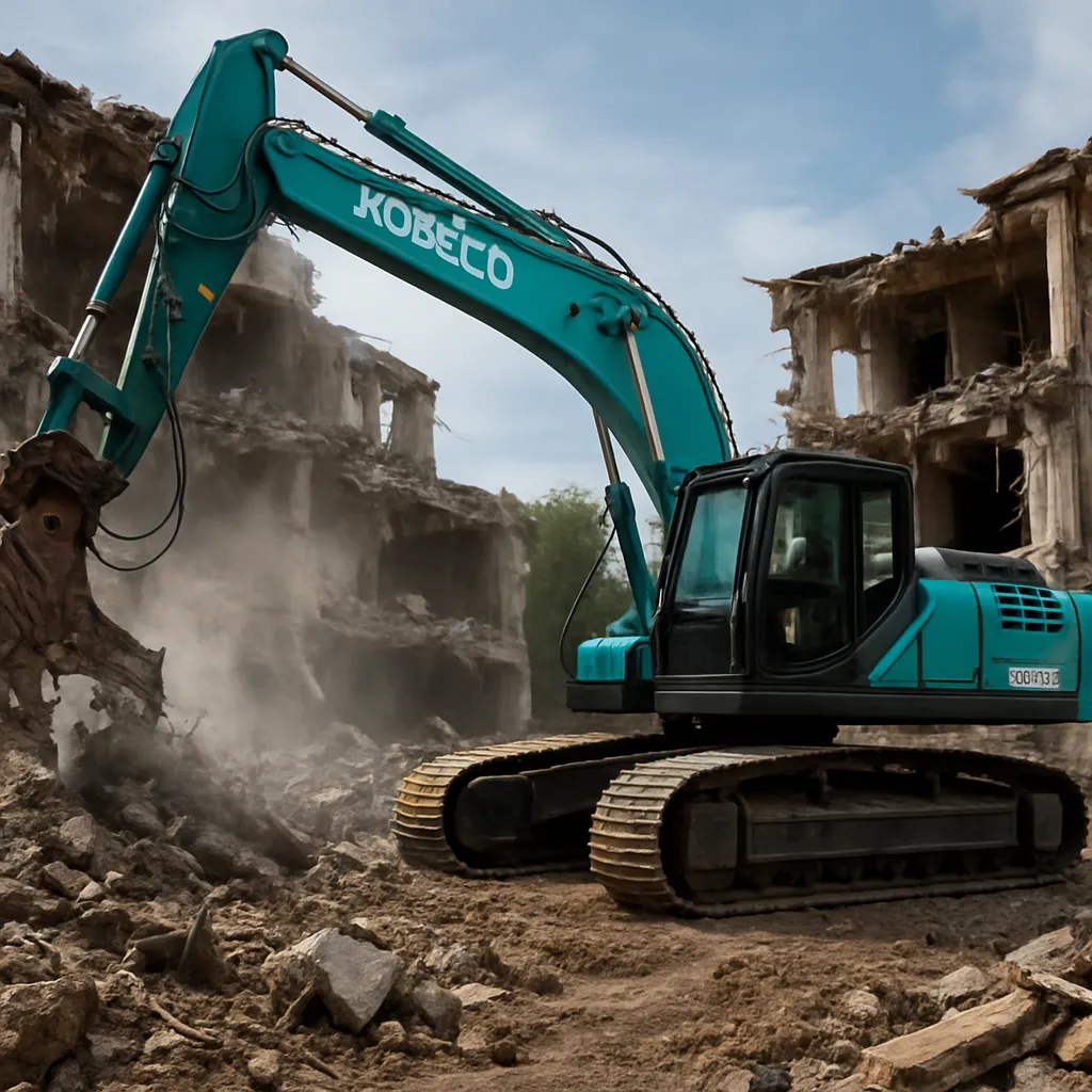 Kobelco SK300DLC – (demolition)
