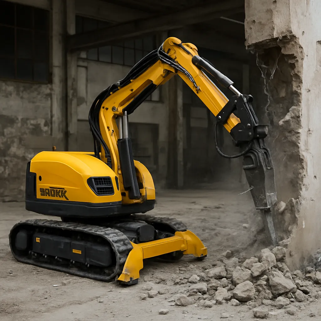 Brokk 110 – (demolition robot)