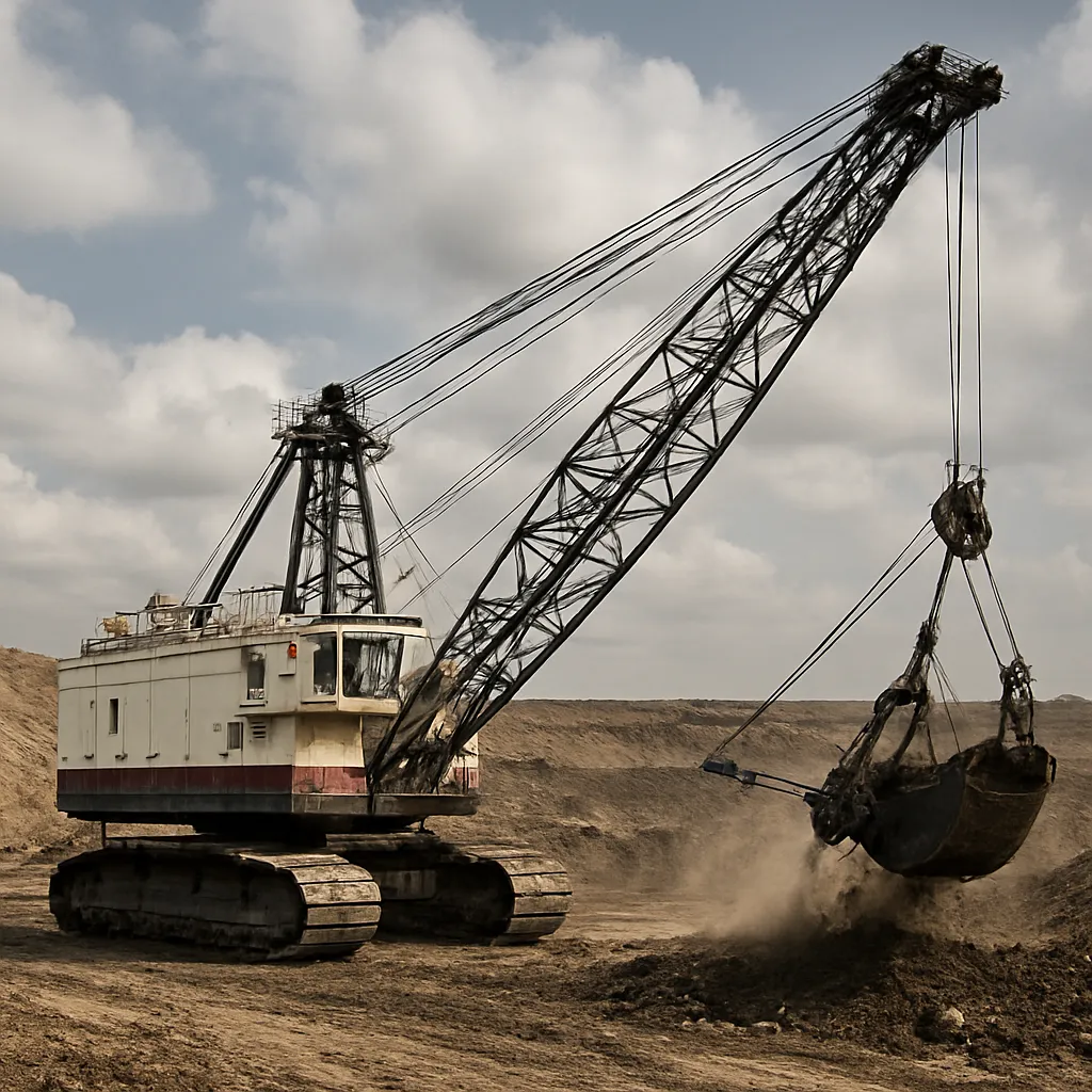 Bucyrus 1570S – (dragline)