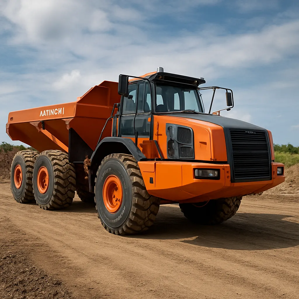 Hitachi AH500D – (articulated hauler)